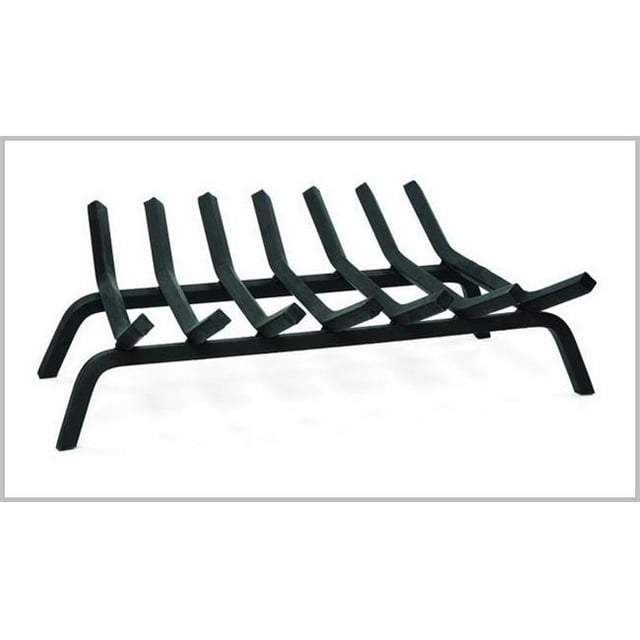 Vestal Manufacturing Co. 16-068 3/4 Inch Bar Stock 5 Bar Welded Steel Grate 24 Inch Front X 20 Inch Back X 15 Inch Deep X 7.5 Inch High