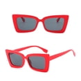 thumbnail image 3 of Lunettes de Soleil Vintage à Monture Carrée Femmes Hommes Style de Rue Protection des Yeux Lunettes de Soleil Lunettes HD, 3 of 7