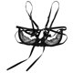 thumbnail image 5 of Womens Open Cups See Through Sheer Lace Sexy Bra Lingerie Back Tie Up Adjustable Spaghetti Shoulder Straps Underwired Bra Top, 5 of 5