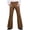 9b-Brown, variant on Men's Retro Flare Pants Stretch Disco Trousers with Elastic Back Vintage 70s Dress Slacks Fall Pants