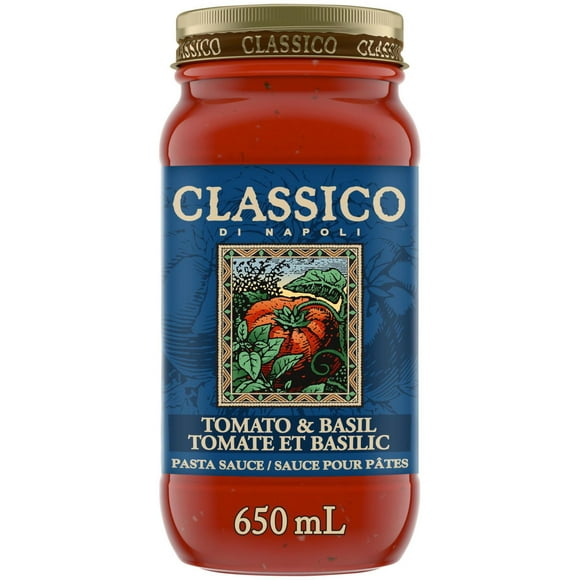 Classico Tomato & Basil Spaghetti Pasta Sauce, Tomato & Basil Pasta Sauce