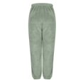 thumbnail image 3 of XuJwPNcy Womens Fuzzy Fleece Pants Fall Fashion Thermal Lightweight Lounge Trouser Straight Leg Pajama Pants, 3 of 5