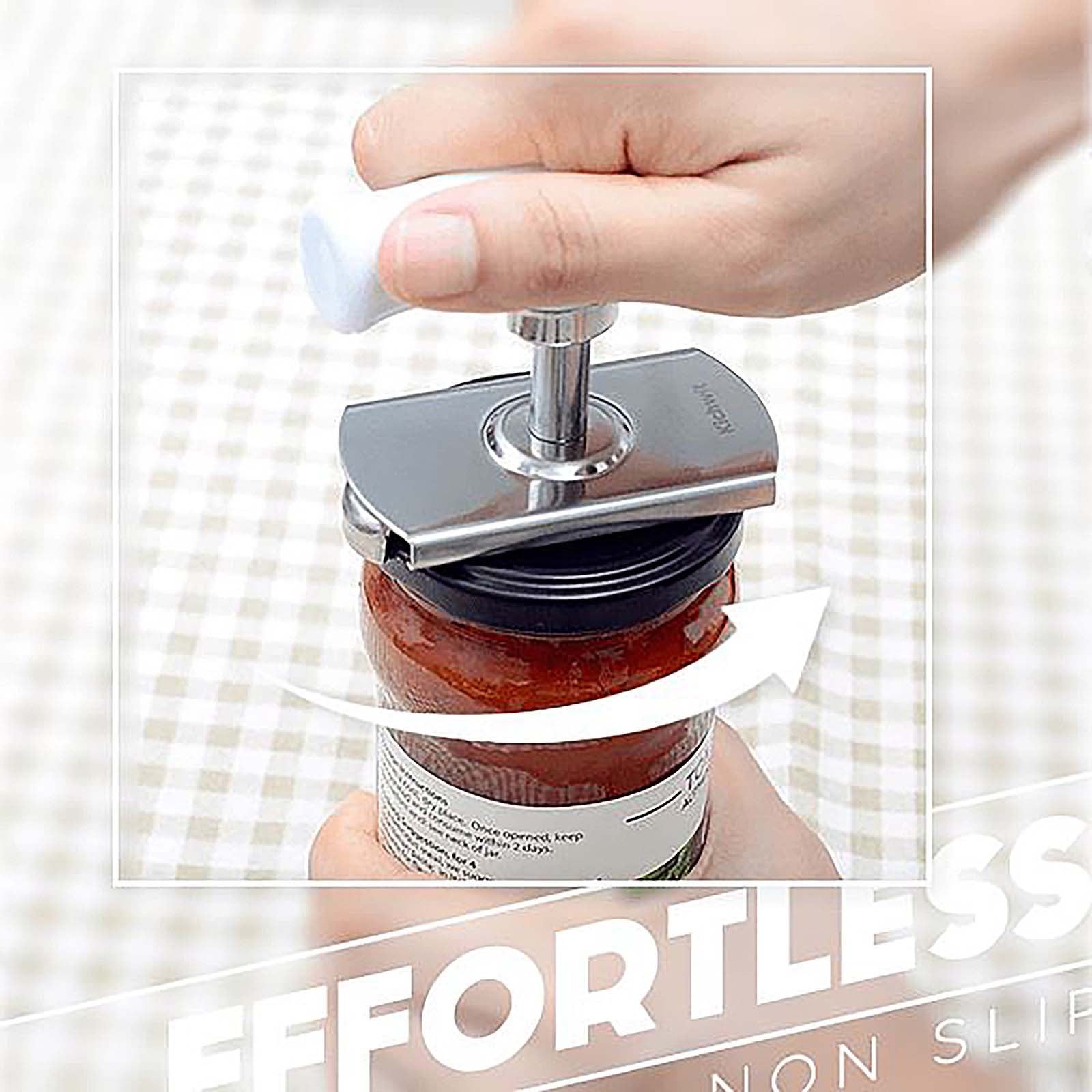 Ouvre-bocal Sans Effort Pour Arthrite – Ouvre-bocal Pour Mains Faibles, Poignée Réglable Pour Personnes âgées, Ouvre-couvercle Facile à Ouvrir – Simple Mais Puissant (bois