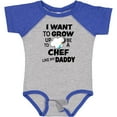 thumbnail image 3 of Inktastic I Want to Grow Up to Be a Chef Like My Daddy Boys or Girls Baby Bodysuit, 3 of 5