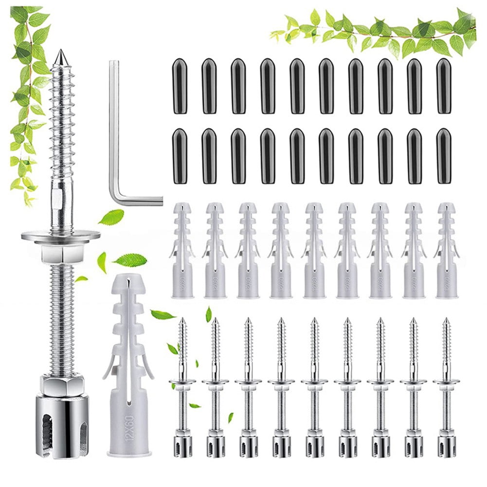 Modern Stainless Steel Wire Trellis for Climbing Plants - DIY Garden Solutions