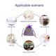 thumbnail image 2 of Bolsitas perfumadas con flores secas de lavanda para armarios y cajones, duraderas y multiusos, rellenas de flores de lavanda secas naturalmente., 2 of 4