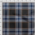 thumbnail image 3 of oneOone Silk Tabby Fabric Tartan Check Print Fabric BTY 42 Inch Wide, 3 of 4