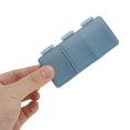 thumbnail image 5 of Unique Bargains 1 Pc Pill Case 3 Grid Design Pill Box Blue, 5 of 6