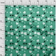 thumbnail image 3 of oneOone Silk Tabby Sea Green Fabric Poker Card Dress Material Fabric Print Fabric By The Yard 42 Inch Wide, 3 of 4