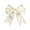 Beige, variant on Christmas Satin Ribbon Bow, 4.3x4.7 Inch Large Pre-Tied Dovetail Bow for Xmas Tree Gift Wrapping Champagne Bottle Treat Bag DIY Craft Decor Wedding Bridal Shower Birthday Party 1Pc,Lavender