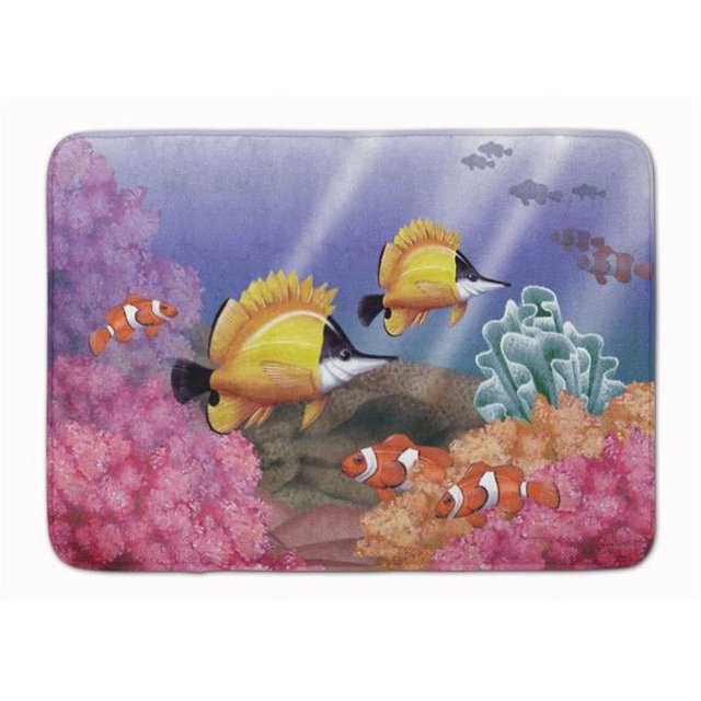 Carolines Treasures PTW2031RUG Undersea Fantasy 6 Machine Washable Memory Foam Mat