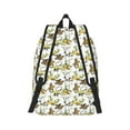 thumbnail image 2 of Naloa Wild West Western Canvas Backpack for Men Women Rucksack Casual Travel Daypack College Tote Satchel Bookbag for Teens-Small, 2 of 7