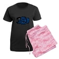 thumbnail image 5 of CafePress - FISH TRIBE Pajamas - Women's Short Sleeve Print T-Shirt and Pants Dark Cotton Pajama Set, 5 of 7