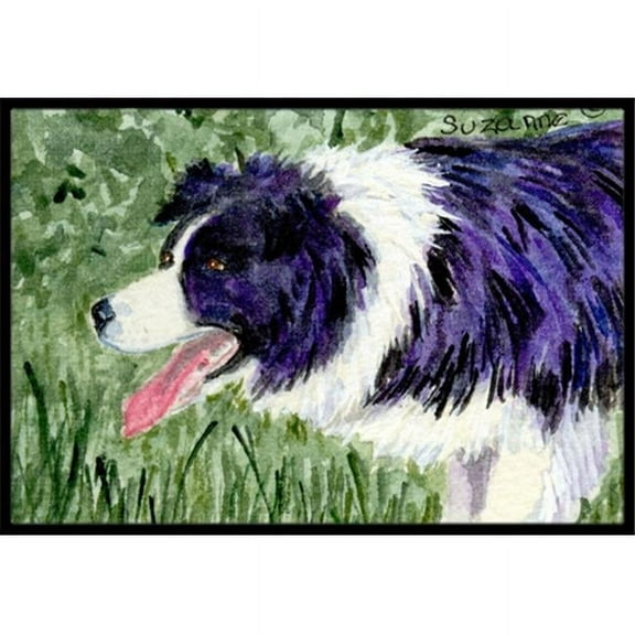 18 x 27 in. Border Collie Indoor & Outdoor Doormat