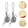thumbnail image 2 of 12Pcs Silver Compact Crochet Markers for Women Handicraft Enthusiasts, 2 of 9