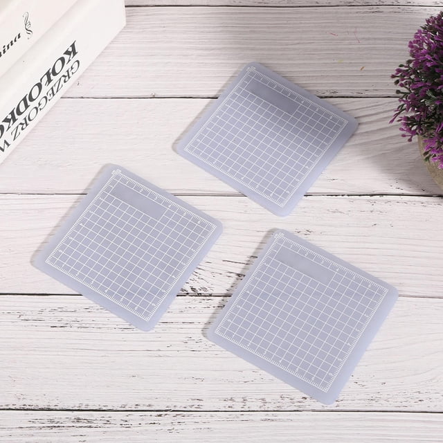 Cutting Mat Cutting Board Paper Cutting Pad 3PCs Translucent Cutting Mat Non Slip Cut Board Crafts Collection Hand Made Tool For Sticker