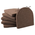 thumbnail image 1 of Cojines para sillas de comedor IPYNBAP con corbatas y funda extraíble, 6 unidades, 1 of 7
