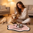 thumbnail image 6 of Pet Feeding Mat, Quick Drying Absorbent Non-Slip Dog Cat Bowl Mat, Waterproof Rubber Base, Washable Food Dispenser Pad for Indoor Floor Protection (15.7x11.8in), 6 of 6