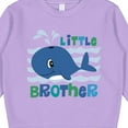 thumbnail image 3 of Inktastic Whale Little Brother Toddler Sweatshirt, 3 of 4