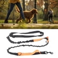 thumbnail image 1 of Slip  Dog Leash Heavy Duty Bungee Dog Shock Absorbing Elastic Dog Leash Rope With 2 Padded Handles For Large Dogs Walking Training  Leashes For Dog, 1 of 8