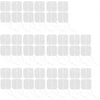 Innovo Medical 44-Pack 2.36"X2.36" Reusable TENS Electrode Pads (FDA 510K Cleared) with Advance Japanese Gel for electrotherapy - Universally Compatible with Most TENS Machine Models Like 70