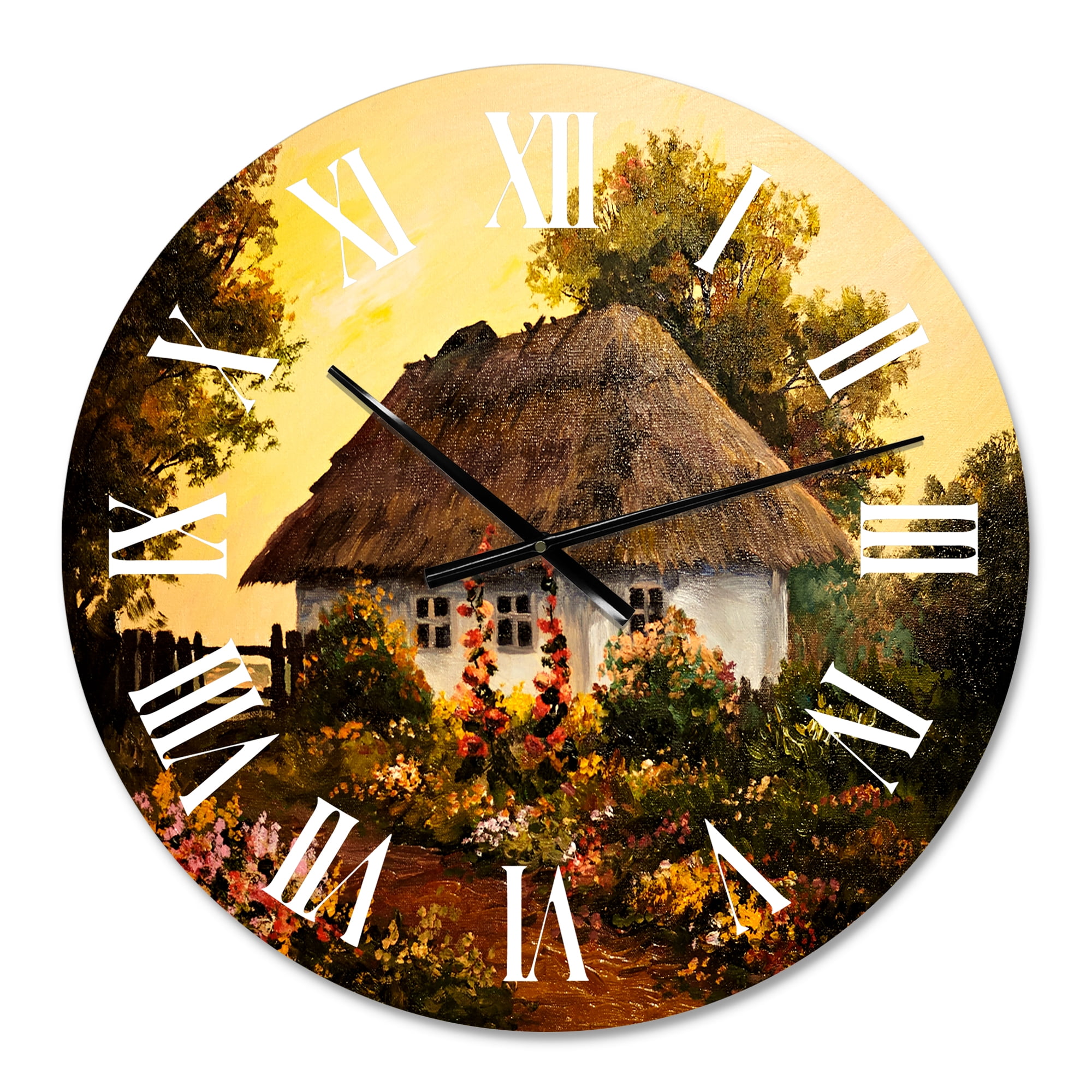 Designart 1 in Traditional Wall Clock