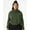 Military Green, variant on Bella+Canvas 7506 FWD Fashion Women's Sponge Fleece Cinched Bottom Hoodie-Military Green-S