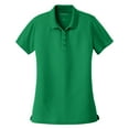 thumbnail image 5 of Yellow Rooster Women's Dry Zone UV Micro-Mesh Polo Bright Kelly Green XS, 5 of 6