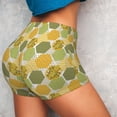 thumbnail image 4 of Fotbe Bee honey Shorts Sin Costuras – Shorts Deportivos de Cintura Alta para Mujer, Elásticos para Gimnasio, Yoga, Running o Ciclismo-Large, 4 of 8