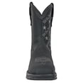 thumbnail image 5 of HOSS Men’s Composite Toe Waterproof Pull-On Western Work Boot Slip Resistant EH We The People Black, 5 of 6