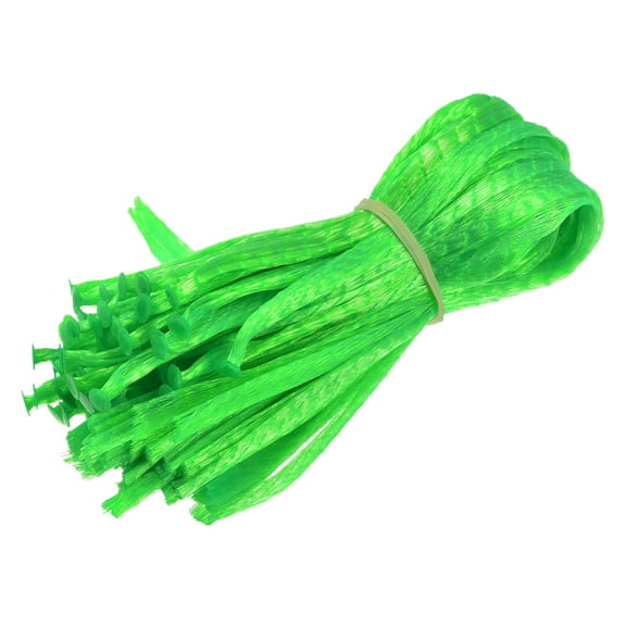 Uxcell Watermelon Nets 11.81 Inch Hanging Melon Hammocks Reusable Fruit Net Bag for Garden Green 200 Pack