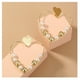 thumbnail image 4 of HomeKingdee Fashion Exaggerated Vintage Peach Heart Earrings with Pearl - Gold Color​en Alloy Dangle Earrings for Women, Ideal for Gifts, Parties, and Holidays, 4 of 5