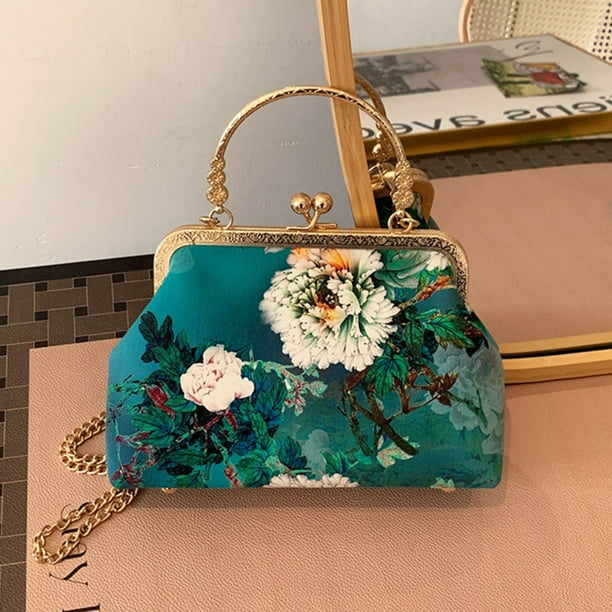 Bolsa clásico para mujer Nuevo estilo chino Retro Gran capacidad para cóctel Tmvgtek Para Estrenar