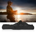 thumbnail image 2 of Portable Fishing Rod Case, Adjustable Shoulder Strap Foldable Fishing Rod Bag  For Lake For Pool, 2 of 8