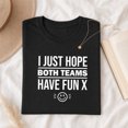 thumbnail image 4 of Jollimate I Just Hope Both Teams Have Fun Shirt, Women Cute Sports Graphic Tee, Retro Smiley T-Shirt for Her, 4 of 6