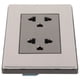 thumbnail image 2 of Espaciador de placa de pared Toma de corriente de pared Cargador USB Toma de pared Enchufe de pared Cubierta de toma de corriente de pared para protección eléctrica de pared, 2 of 8