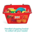 thumbnail image 3 of Kidoozie Just Imagine Slice 'N Play Shopping Set, 31 Piece Shopping Basket Set Including Fruits & Vegetable for Pretend Plays.  For Children Ages 2+, 3 of 6