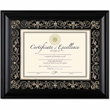 florence dax mat document plastic frame