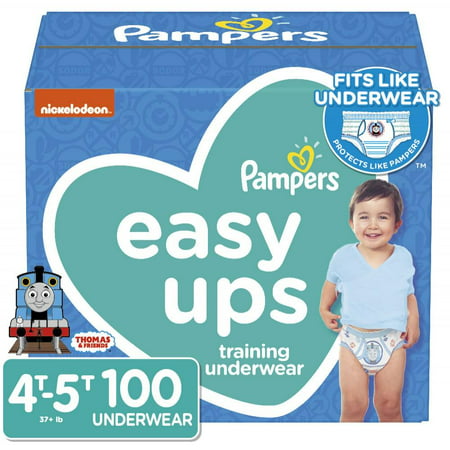 Pampers Easy Ups Training Underwear Boys Size 6 4T-5T 100