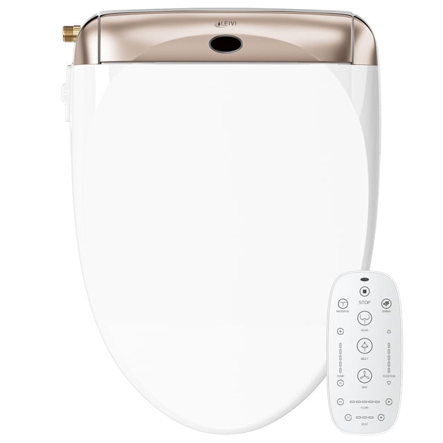 Asiento de Inodoro Bidet Eléctrico LEIVI B01 con Control Remoto