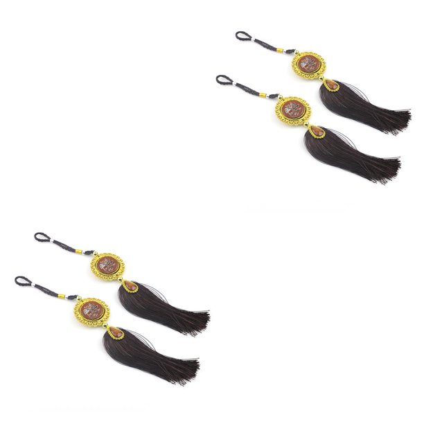 Advancent Paquete de 2 colgantes de Festival Lasser Bairam Corban, decoración de resina plástica, regalos delicados, accesorios para coche con JM01845 2piezas