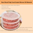 thumbnail image 6 of 200Pcs 5 Inch Round Parchment Paper Sheets, White Hamburger Patty Paper, Wax Paper Sheets for Food, Separating Frozen Patty, Baking Small Cakes, 6 of 14