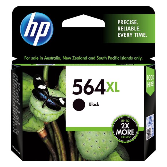 HP 564XL Black High Yield Original Ink Cartridge (CN684WN)