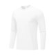 thumbnail image 4 of pstuiky Camisas para hombre de manga larga, Camiseta deportiva informal para hombre, ligera, holgada y transpirable, para correr, de manga larga, con cuello redondo y color liso salir tops m, 4 of 4