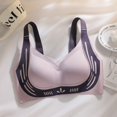 thumbnail image 4 of kamemir Women'S Underwear and Bras Bras for Women No Underwire - Seamless Bras for Women, Wireless Bra, Adjustable Wirefree Bra Purple,XL, 4 of 4