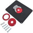 thumbnail image 3 of Koomaha Precision Router Table Insert Plate w/ Level-Loc Rings PRS4038 -non predrilled, 3 of 7