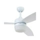 thumbnail image 2 of Ventilador de techo 52” Coolfan Eliseo Smart blanco con 3 aspas MDF reversibles blanco/roble gris, 2 of 5