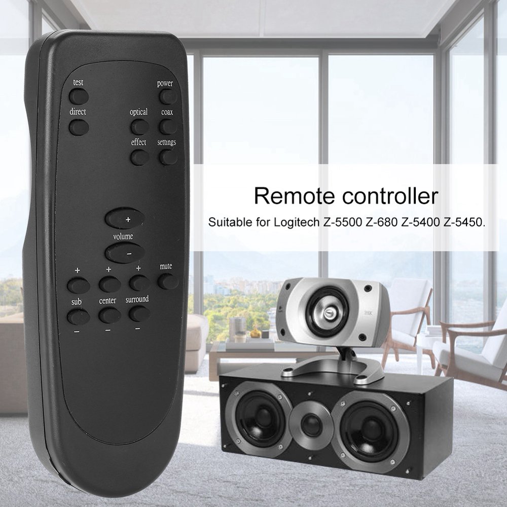 FAGINEY Replacement Computer Speaker Remote Control For Logitech Z5500