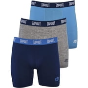TAPOUT Mens Performance Boxer Briefs - 3-Pack Stretch Performance Training Underwear Breathable Athletic Fit No Fly
