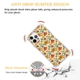 thumbnail image 3 of Hippie Flowers Case for iPhone 12 Pro,Aesthetic Art Design Pattern TPU Shock-proof Cover Case, 3 of 5